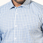 Shirt:Full Sleeve_Regular Fit_Check_359#1